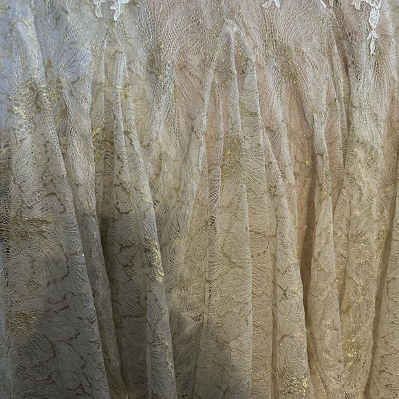 (32) ❤️ BNWT MAC DUGGAL EMBELLISHED FEATHER ILLUSION NECK TRUMPET GOWN 79230 - Picture 6 of 13